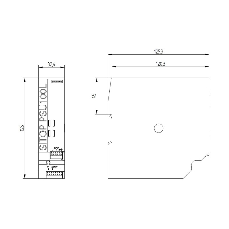 Display TD per LOGO! 4 righe cavo 2,5 m Siemens 6ED10554MH000BA0