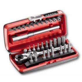 Kit assortimento inserti con cricchetto reversibile (31PZ) 606 1/4 SK USAG U06060012