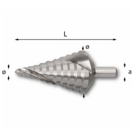Fresa a scalino n° 6 - 988 D - USAG U09880016