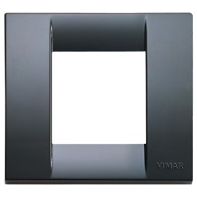 Placca Vimar Idea Classica 2 Moduli grigio grafite 17097.15
