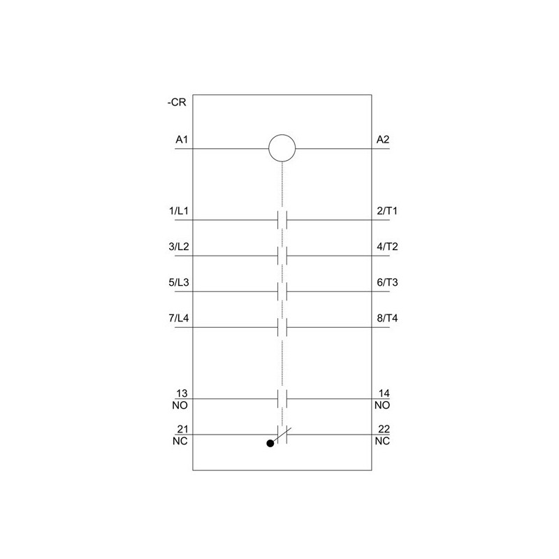 Contattore Quadripolare S2 50A 22KW 1NC+1NO 230VAC 3RT23361AP004AA0