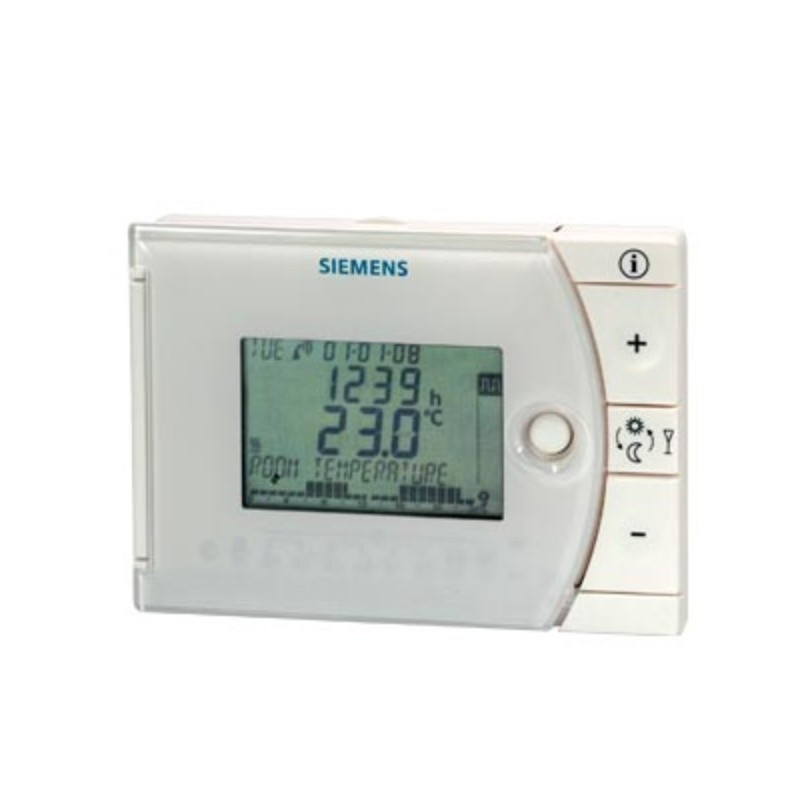 Cronotermostato digitale giornaliero solo riscaldamento Siemens BPZREV13