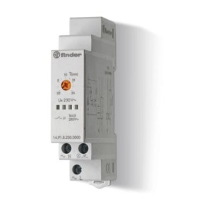Temporizzatore luci scala 3 fili monofunzione 16 A Finder 149182300000