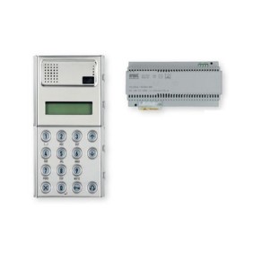 Kit Base Impianto con Chiamata Digitale 2Voice su Sinthesi Steel Urmet 1783/707