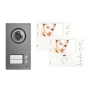 Kit Bifamiliare 2Voice con Mikra2 e Due Videocitofono Mìro VivaVoce Urmet 1784/772