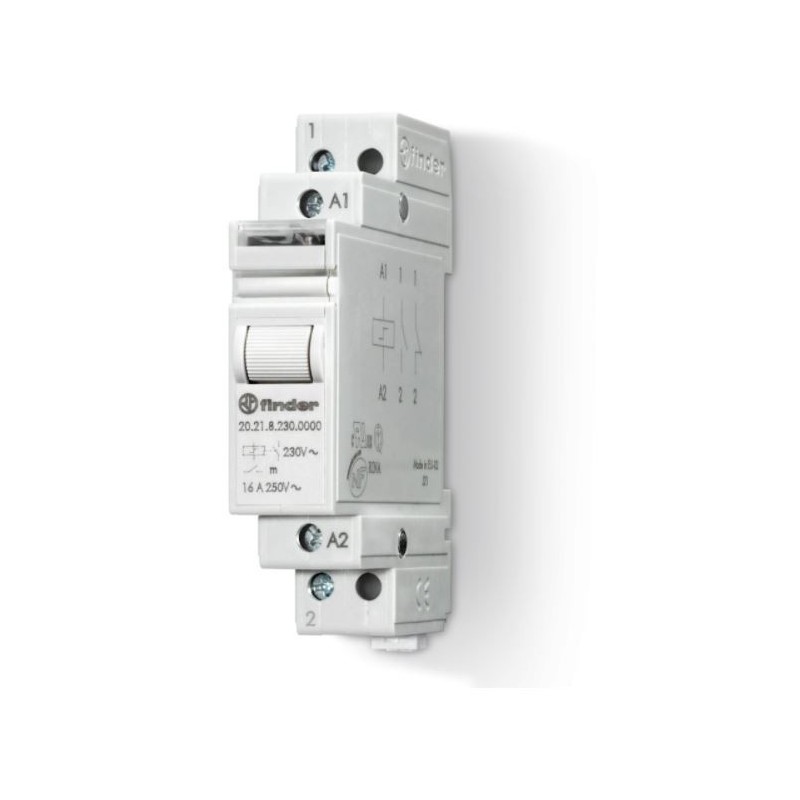 Relè ad impulsi modulare 1 NO 16 A Finder 202182300000