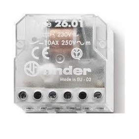 RELE' AD IMPULSI (PASSO-PASSO) INTERRUTTORE FINDER SERIE 26 260180240000