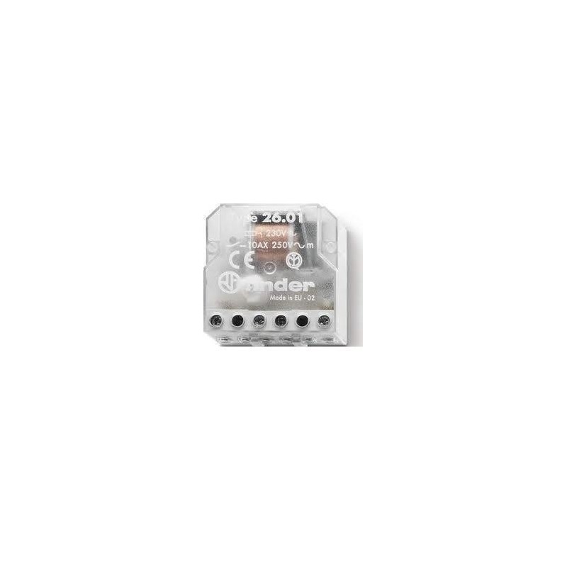 RELE' AD IMPULSI (PASSO-PASSO) INTERRUTTORE FINDER SERIE 26 260180240000