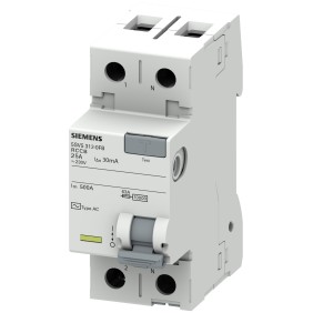 Interruttore differenziale puro 25A 0,03 Siemens 5SV53120FB