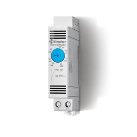 Termostato modulare da quadro per ventilazione Finder 7T8100002303