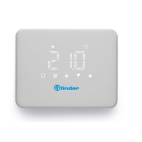 Termostato digitale di design modello Bliss T non connesso Finder 1T9190030000
