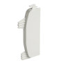 Tappo Terminale per Canale Cornice TPT SCNI W Bianco Bocchiotti B03599