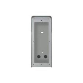 Scatola con Cornice e Protezione per 1 Placca 2 Moduli Alluminio ELVOX S321