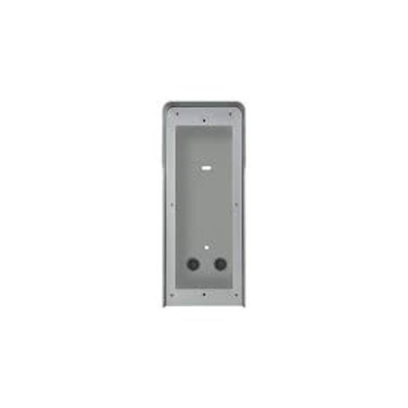 Scatola con Cornice e Protezione per 1 Placca 2 Moduli Alluminio ELVOX S321