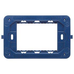 Supporto Vimar Arkè fit per scatole rettangolari 3 moduli con viti 19913