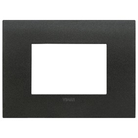 Placca Vimar Arkè fit 3 moduli Grafite Matt 19953.01