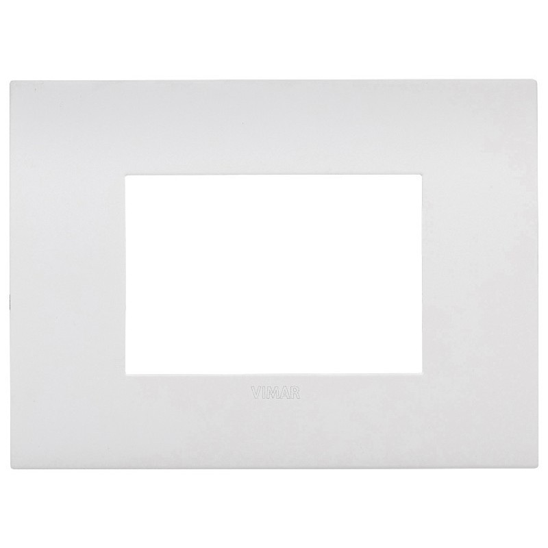Placca Vimar Arkè fit 3 moduli Polar Matt 19953.26