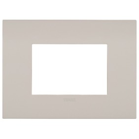 Placca Vimar Arkè fit 3 moduli Sabbia Di Lipari 19953.31