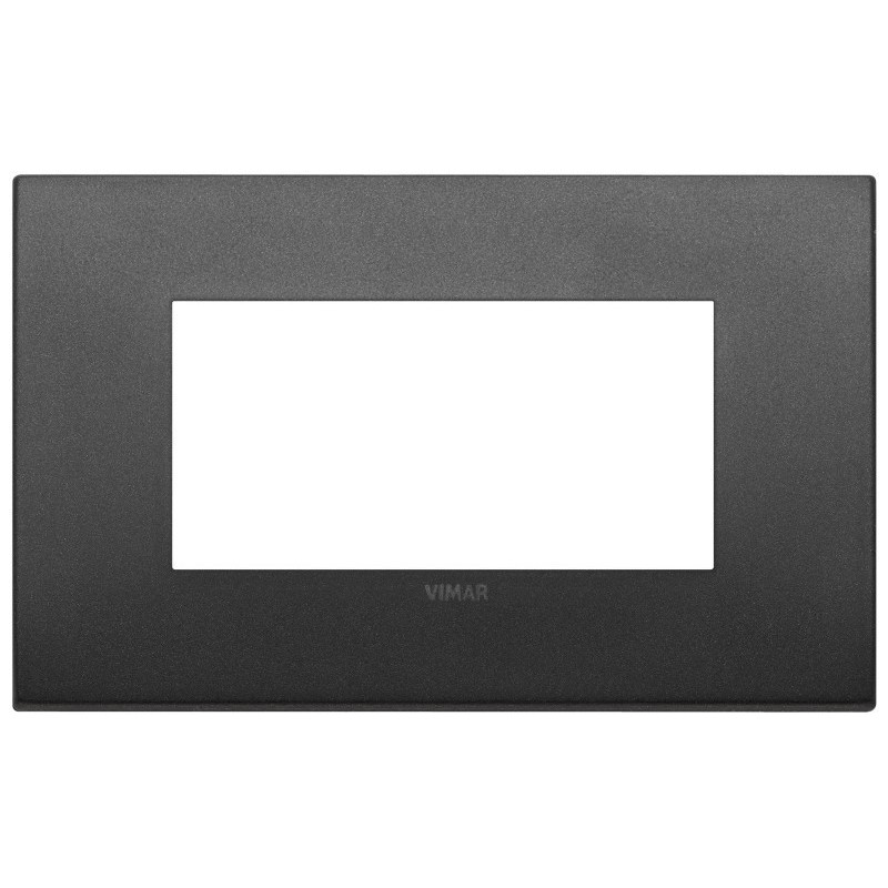 Placca Vimar Arkè fit 4 moduli Grafite Matt 19954.01