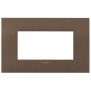 Placca Vimar Arkè fit 4 moduli Bronzo Matt 19954.24
