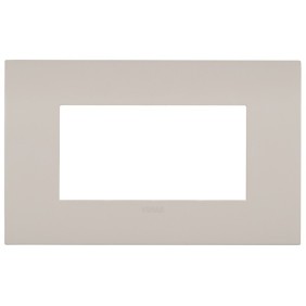 Placca Vimar Arkè fit 4 moduli Sabbia Di Lipari 19954.31