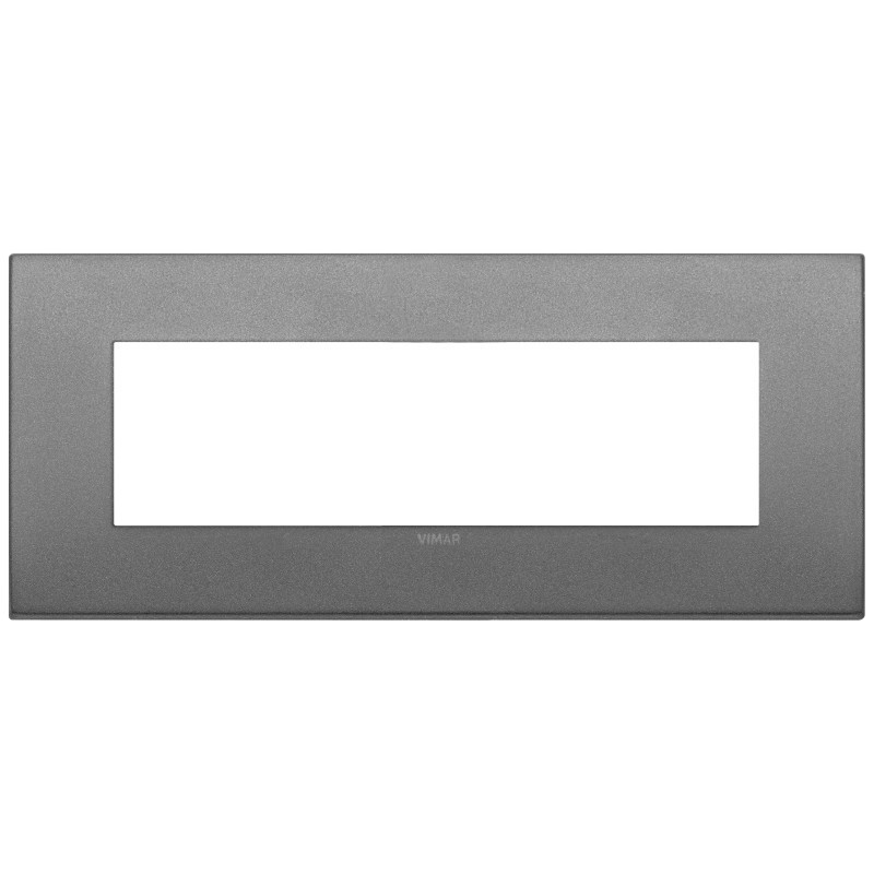 Placca Vimar Arkè fit 7 moduli Ardesia Matt 19957.02