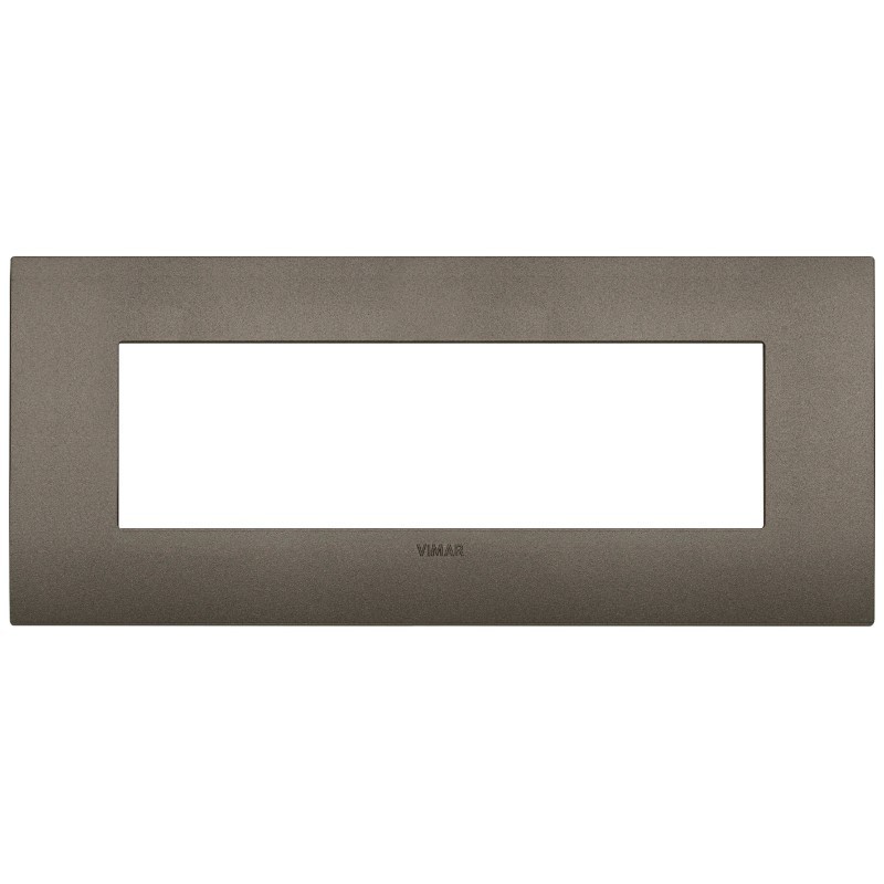 Placca Vimar Arkè fit 7 moduli Metal 19957.14