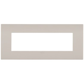 Placca Vimar Arkè fit 7 moduli Sabbia Di Lipari 19957.31