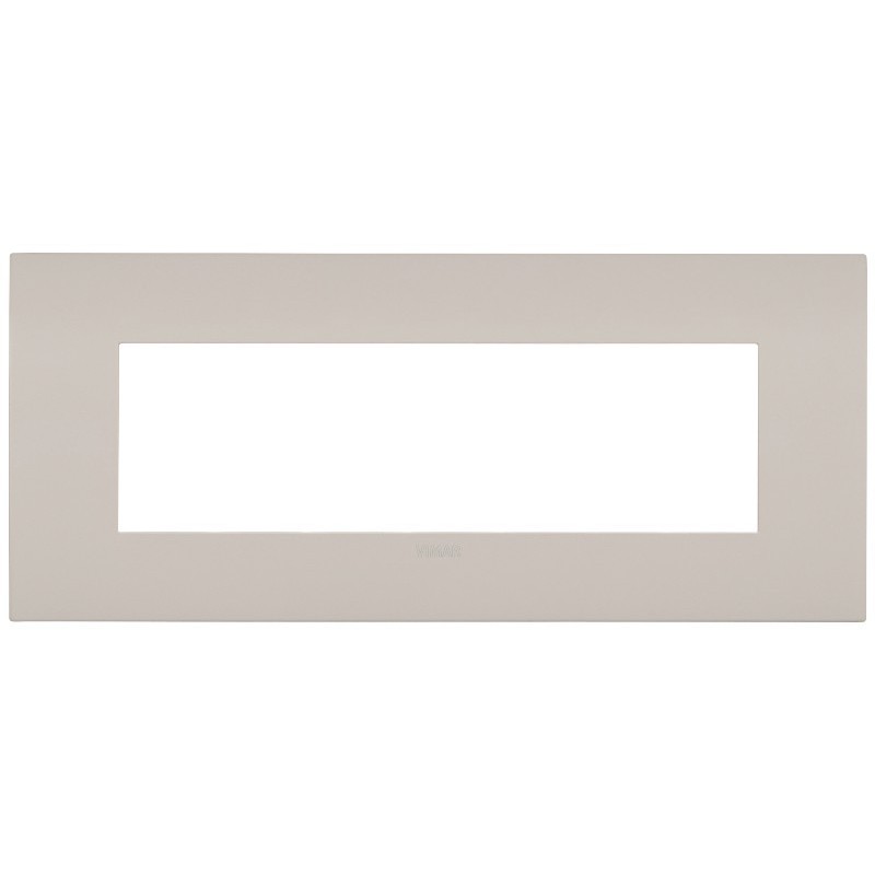 Placca Vimar Arkè fit 7 moduli Sabbia Di Lipari 19957.31