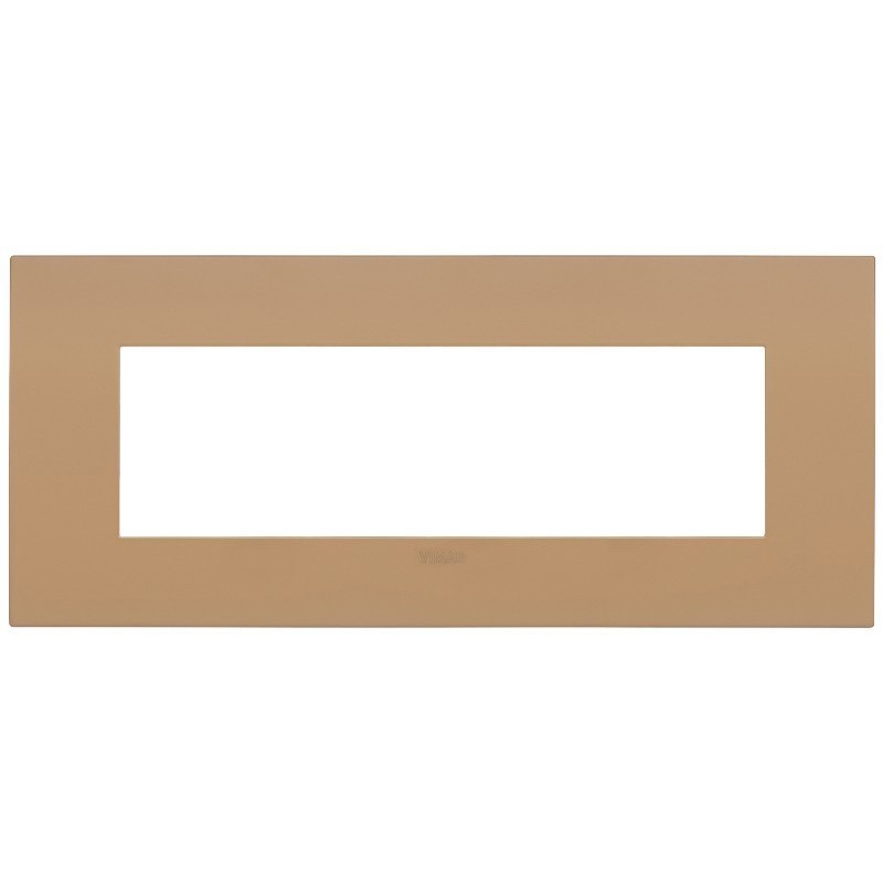 Placca Vimar Arkè fit 7 moduli Terra Di Siena 19957.33