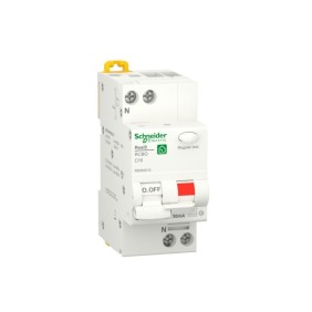 Magnetotermico Differenziale Resi9 1P+N 10A 4,5KA Curva C 30 mA F-SI Schneider R9D62616