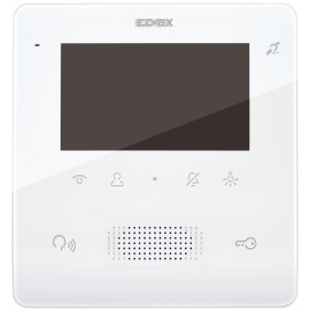 Videocitofono intercomunicante Tab Free 4,3 vivavoce bianco ELVOX 7559