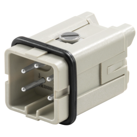 Connettore Maschio a Vite 400V 16A Poli 4 HDC Weidmueller 1498300000