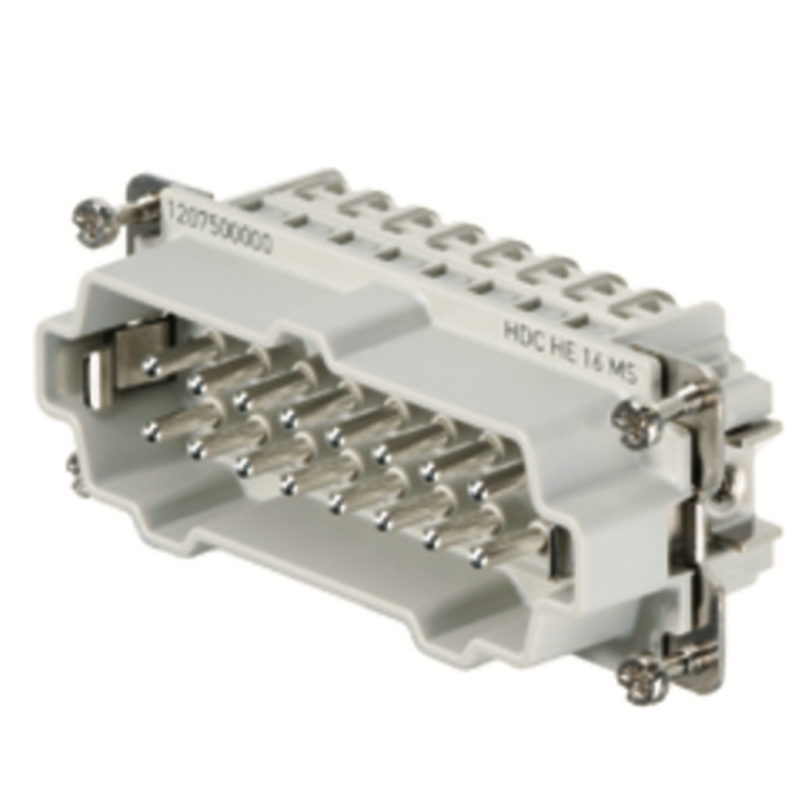 Connettore Maschio a Vite 500V 16A Poli 16 HDC Weidmuller 1207500000