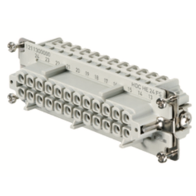 Connettore Femmina a Vite 500V 16A Poli 24 HDC Weidmuller 1211300000