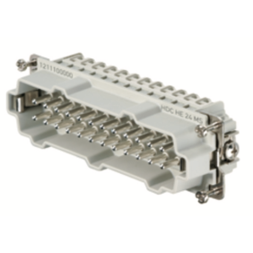 Connettore Maschio a Vite 500V 16A Poli 24 HDC Weidmuller 1211100000