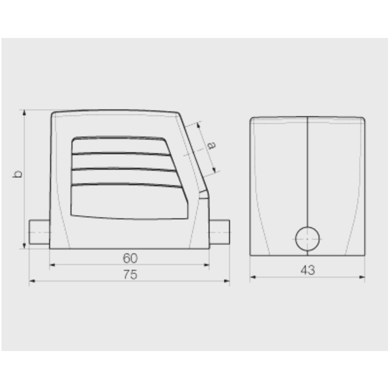 Calotta Cavi M20 per Connettore IP65 Grandezza 3 Weidmuller 1788100000