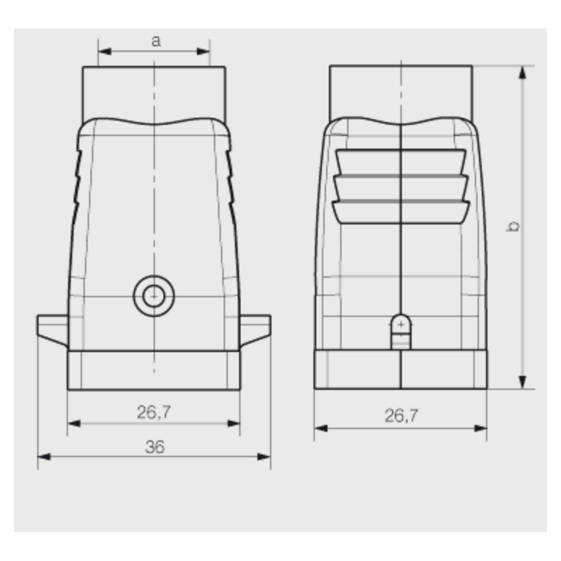 Calotta Connettore Cavi PG11 IP65 Grandezza 1 Weidmuller 1652380000