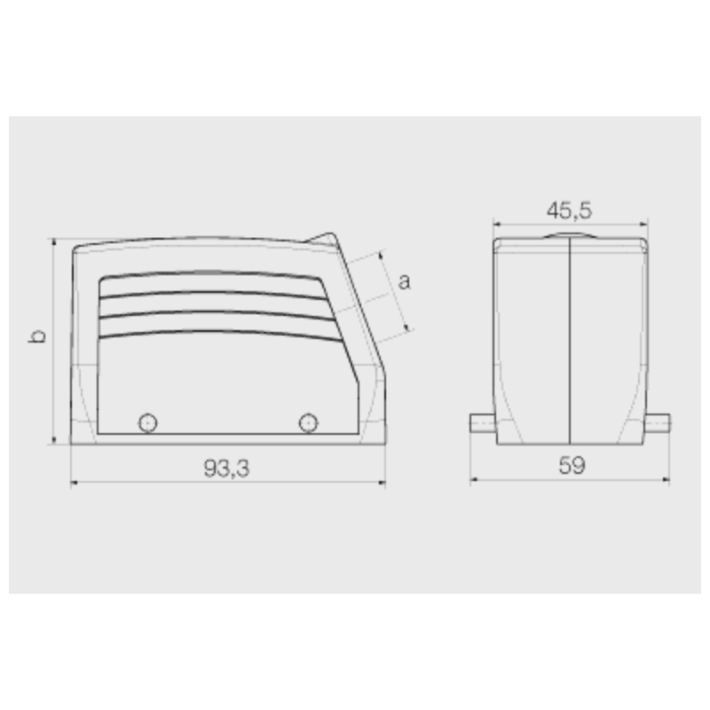 Calotta Connettore Cavi M25 IP65 Grandezza 6 Weidmuller 1788180000