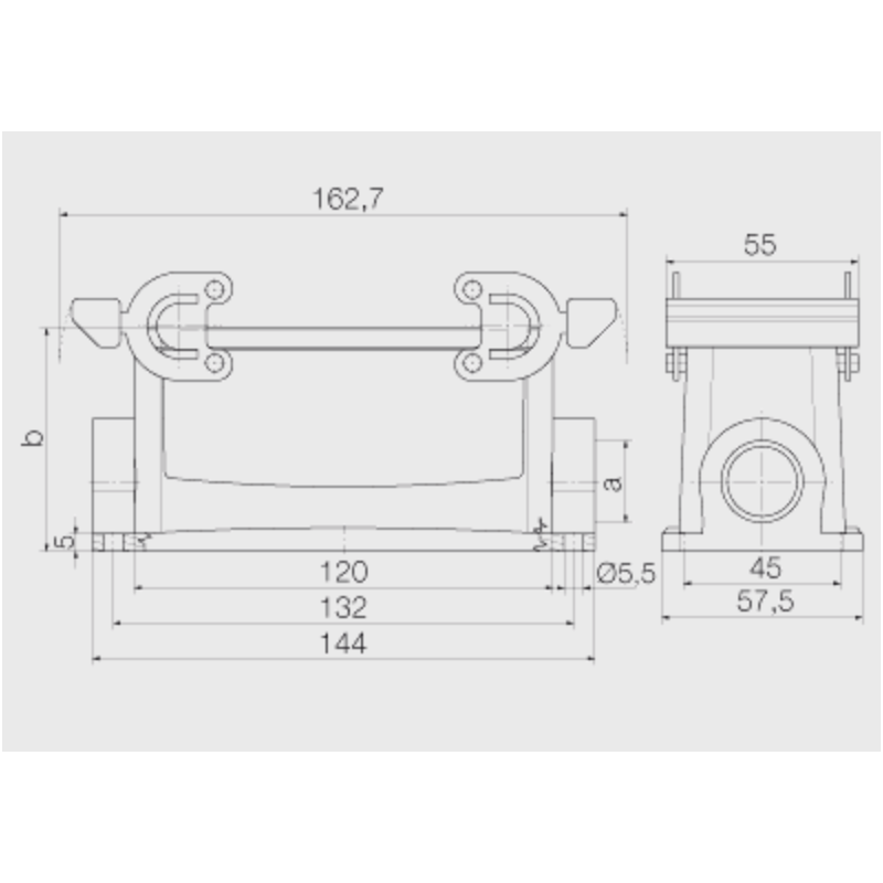 Custodia Connettore Cavi M25 IP65 Grandezza 8 Weidmuller 1787870000