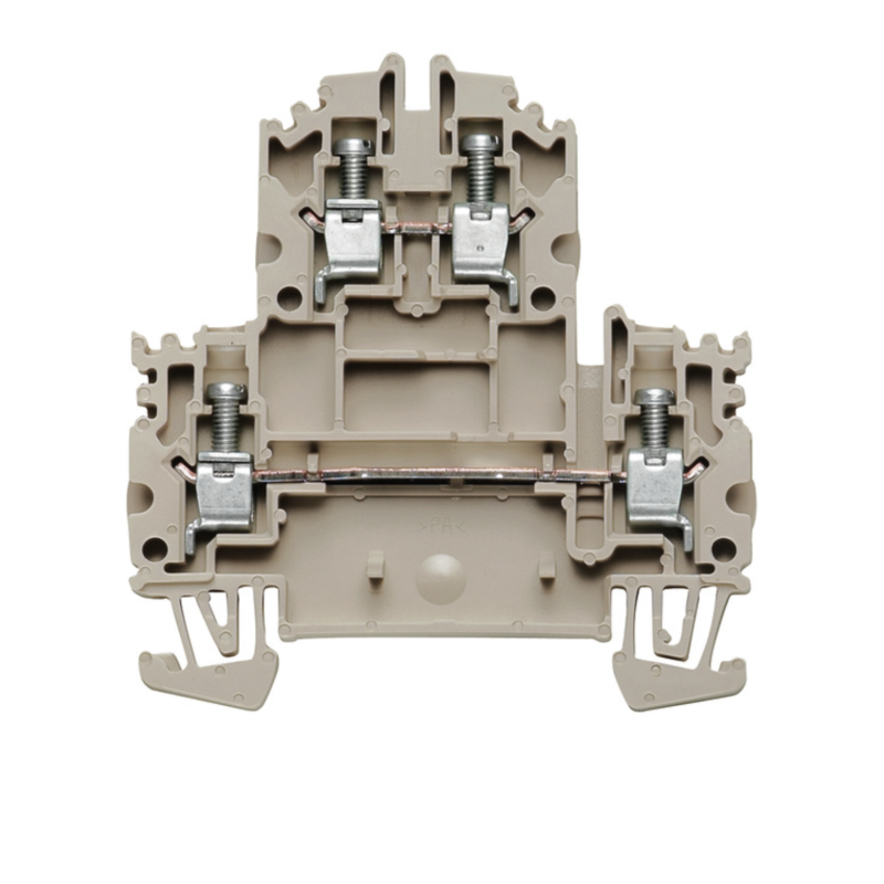 Morsetto Passante da quadro 2 Piani WDK 4N Weidmuller 1041900000