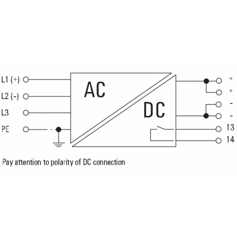 Alimentatore Switching Attacco Din 24V 240W 10A Weidmuller 1469540000
