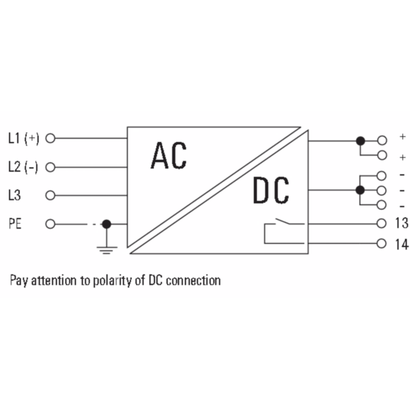 Alimentatore Switching Attacco Din Ingresso Trifase 24V 480W 20A Weidmuller 1469550000