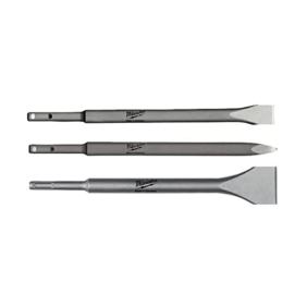 Set di 3 Scalpelli SDS-PLUS Milwaukee 4932430001