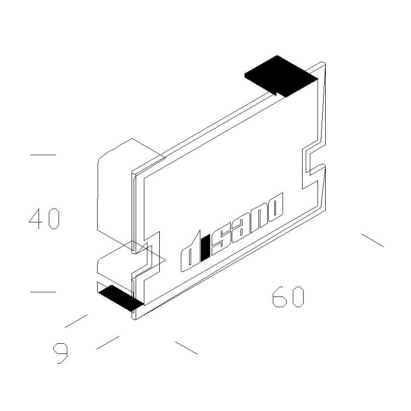 6045 Rapid System - Testatina di chiusura