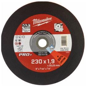 Disco da Taglio SCS 41 per Metallo 230x1,9mm Milwaukee 4932451490