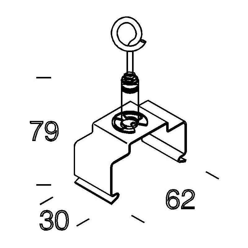 6052 Rapid System - Sospensione per catena Disano