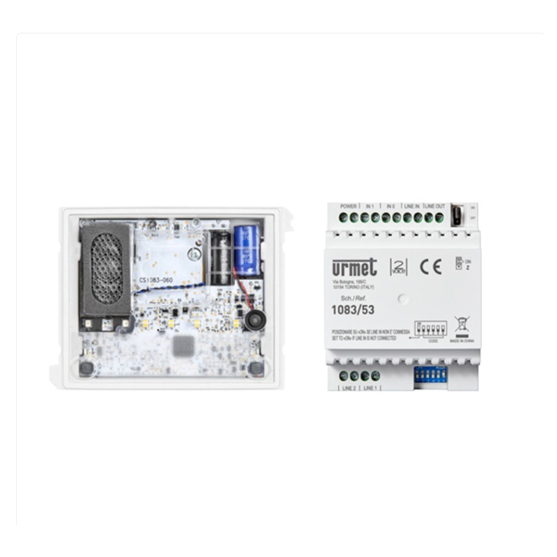 Kit colonna secondaria Audio Alpha 2Voice Urmet 1783738