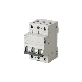 Interruttore Magnetotermico 3 poli 50A 10KA Curva D Siemens 5SL43508