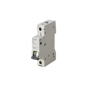 Interruttore Automatico Magnetotermico 1P 1 Modulo 10A 6kA  Siemens 5SL61107BB